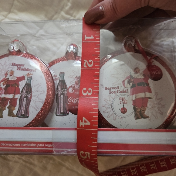 Coca cola ornament set - Picture 2 of 9